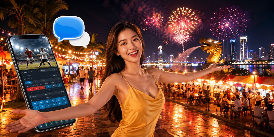 Trò chơi casino và trải nghiệm giải trí tại chợ đêm Đà Nẵng