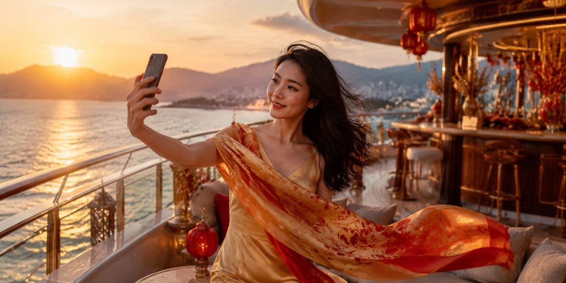 Người dùng trải nghiệm cá cược trên điện thoại tại bãi biển Nha Trang